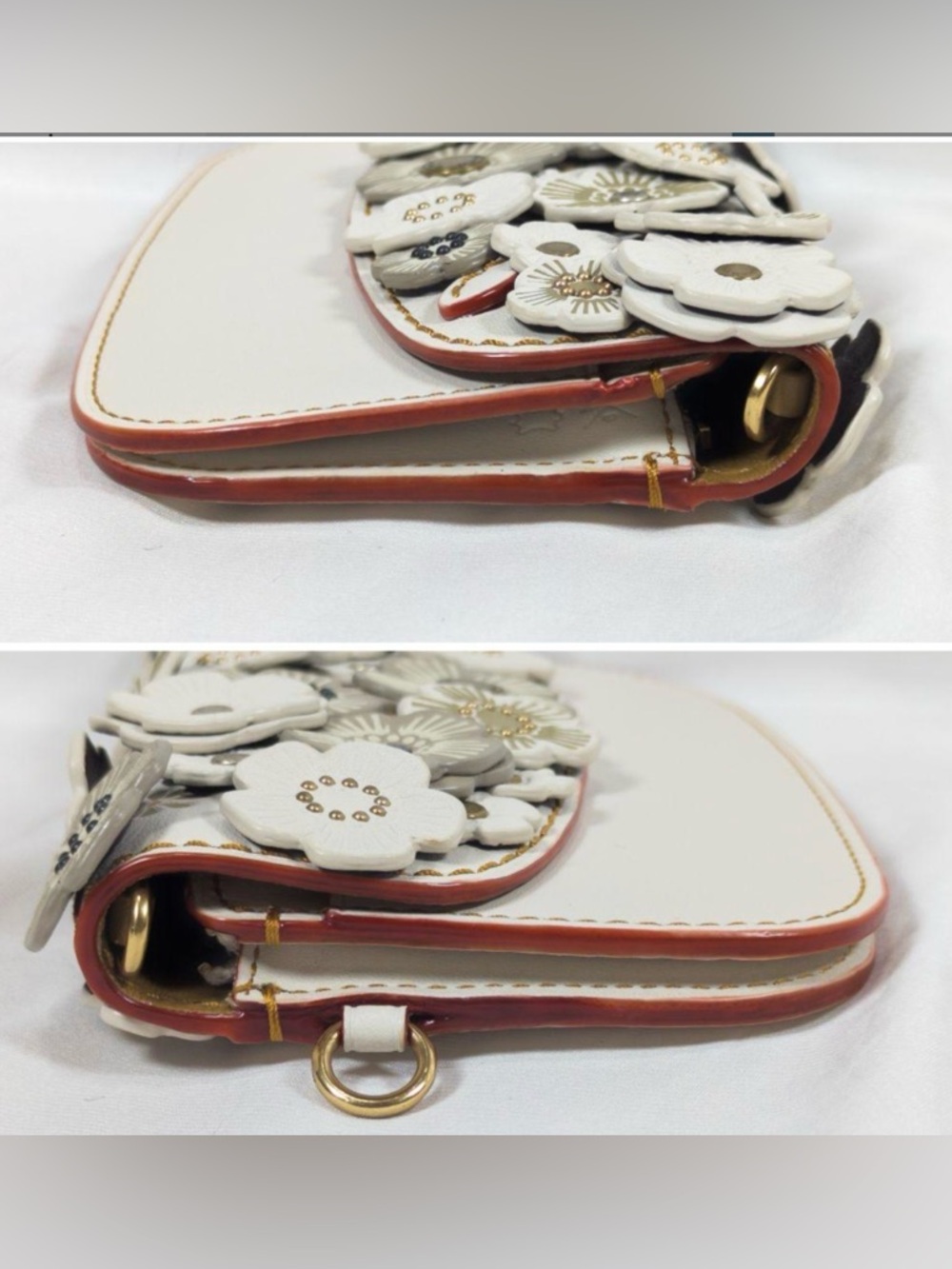 Coach 1941 Collection Tea Rose Clutch EUC - Picture 5 of 10